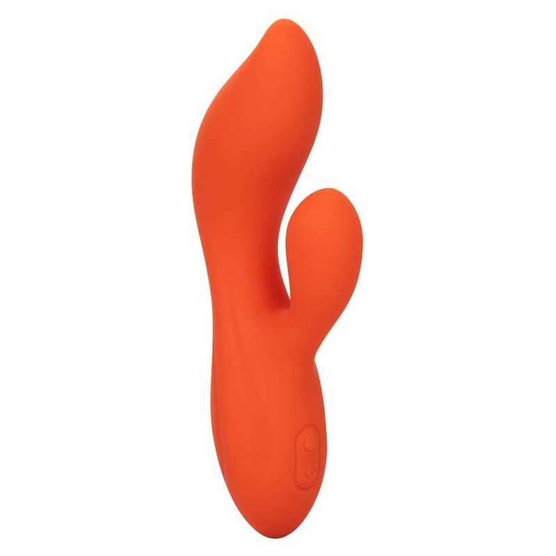 Calexotics Stella – dupla csiklóizgató vibrátor narancsszínben - Image 7