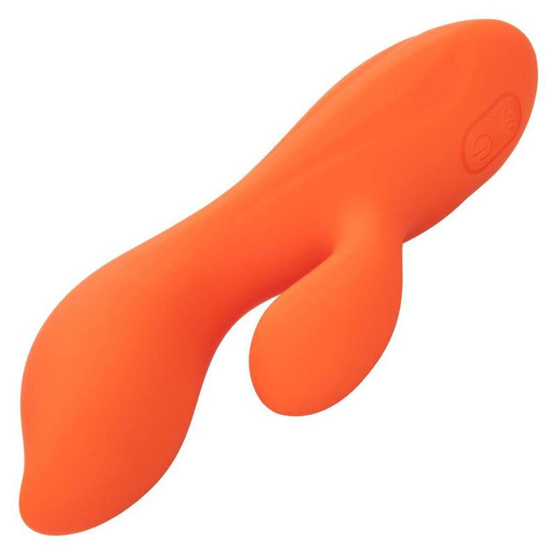 Calexotics Stella – dupla csiklóizgató vibrátor narancsszínben - Image 10