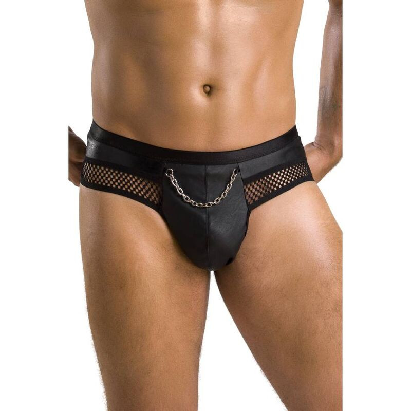 PASSION - nyitott fekete slip, S/M méret - Image 3