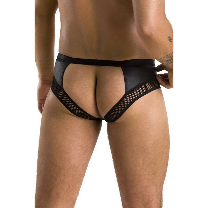 PASSION - nyitott fekete slip, S/M méret - Image 4