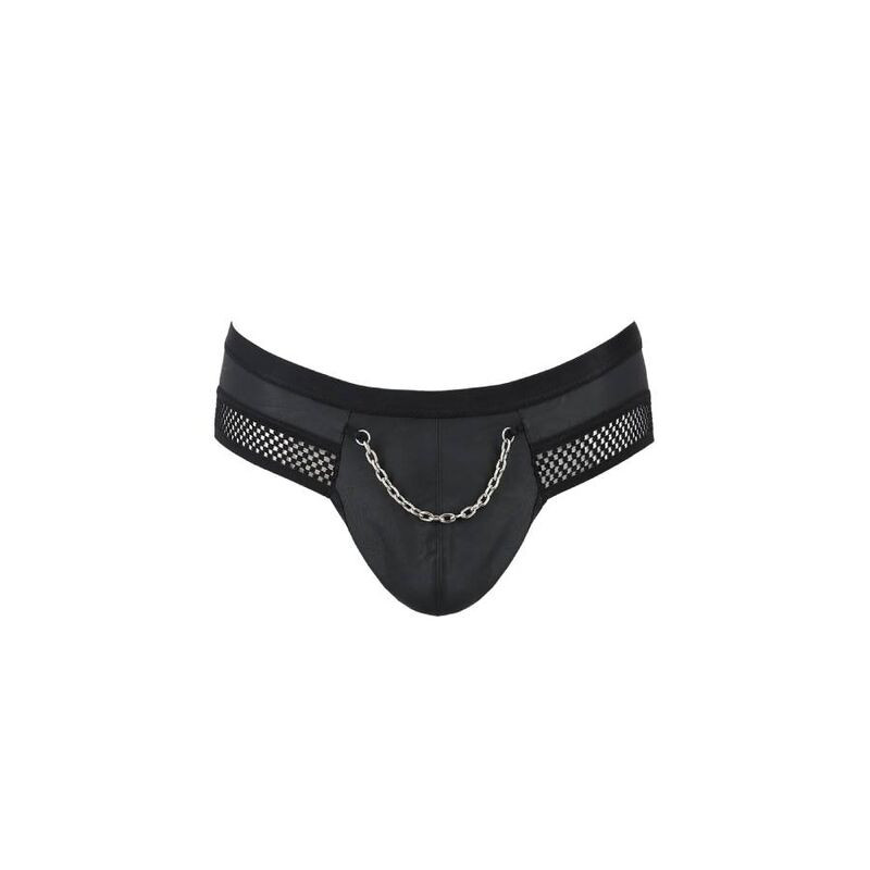 PASSION - nyitott fekete slip, S/M méret - Image 5