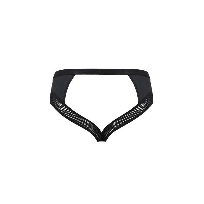 PASSION - nyitott fekete slip, S/M méret - Image 6