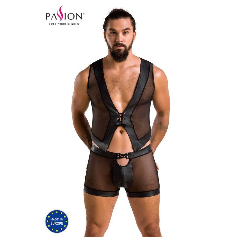 PASSION - 053 William fekete szett S/M méretben