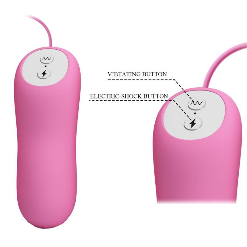 PRETTY LOVE - vibráló csipesz pink elektrosokk funkcióval - Image 6