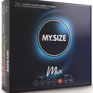 MY SIZE - MIX óvszerek 60 mm, 28 db-os válogatás