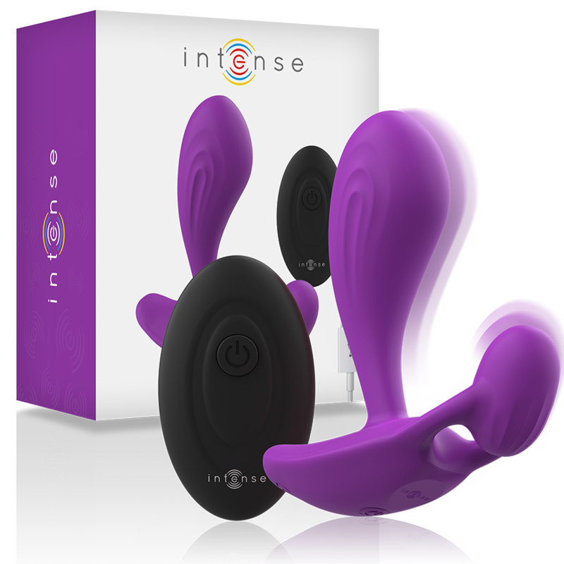 INTENSE - Shelly Plug – távirányítós anális vibrátor, lila - Image 2
