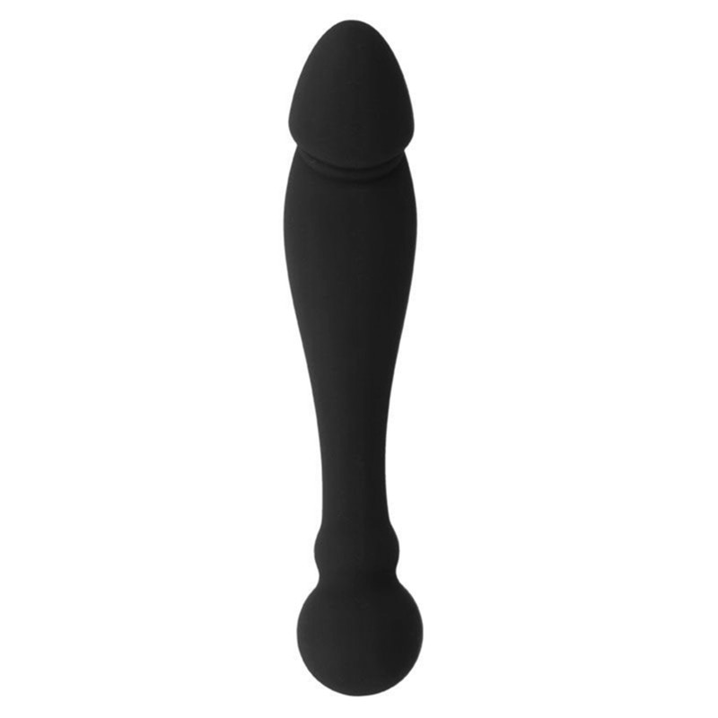 BLACK&SILVER – G-pontos vibráló dildó 18 cm - Image 4