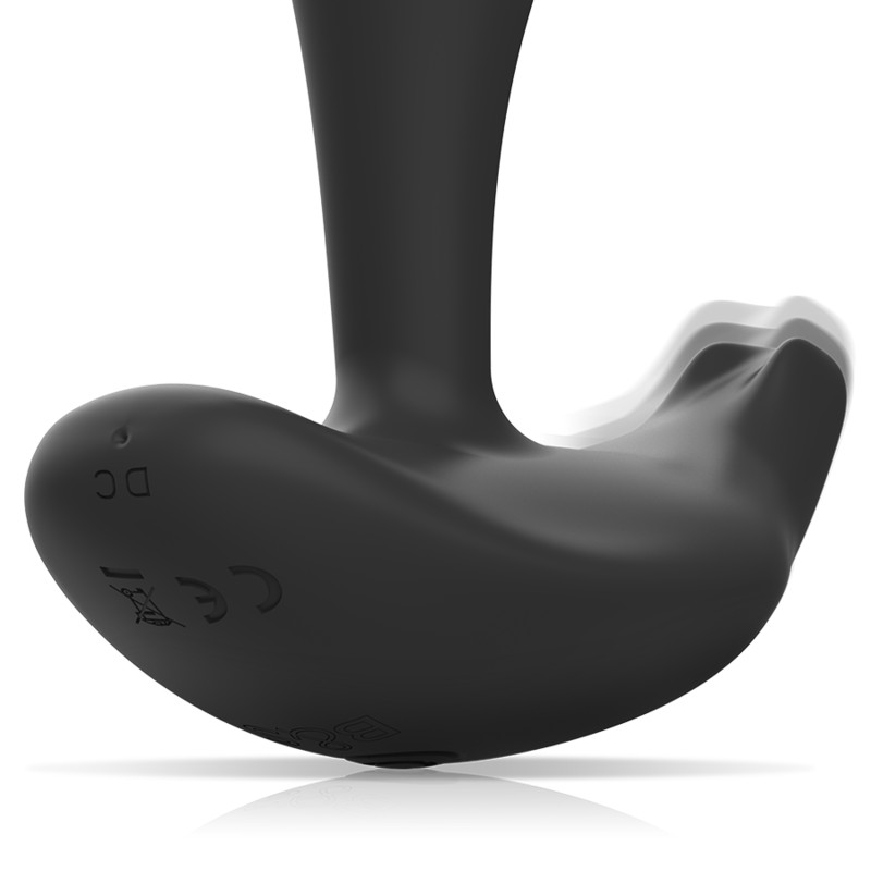 BLACK&SILVER - Dwayne – szilikon távirányítós anális plug - Image 4