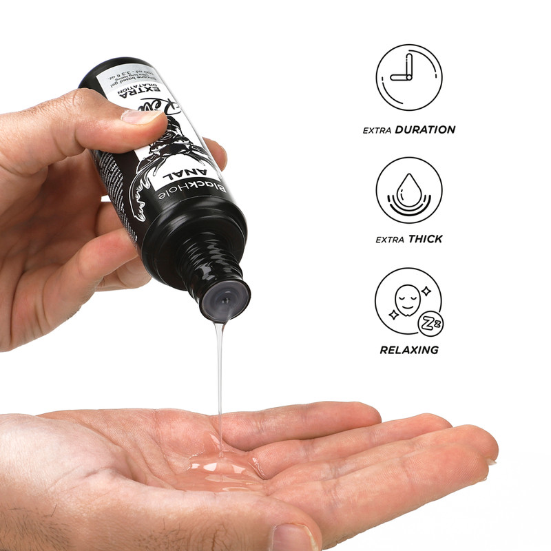 BLACK HOLE – prémium szilikon alapú análgél 100 ml - Image 3