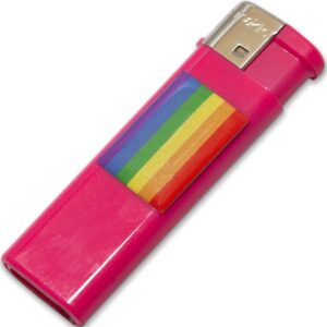 PRIDE – világosabb fuchsia LGBT zászló, színes kifejezés