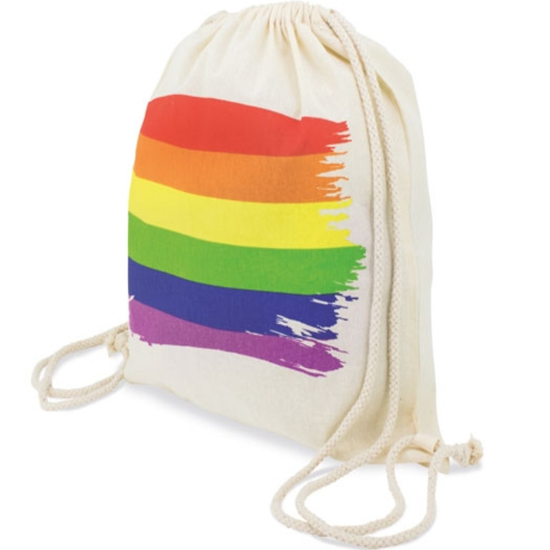 PRIDE - stílusos LGBT zászló mintás hátizsák