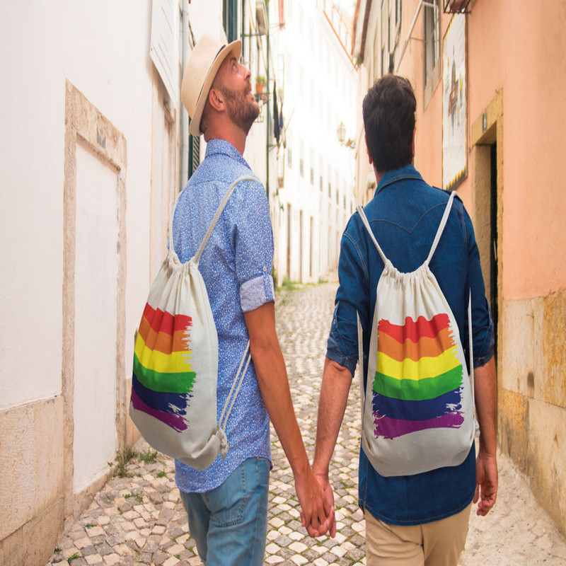 PRIDE - stílusos LGBT zászló mintás hátizsák - Image 3