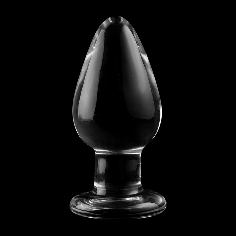 Ibiza Nebula 3 – átlátszó boroszilikát üveg anális plug - Image 6