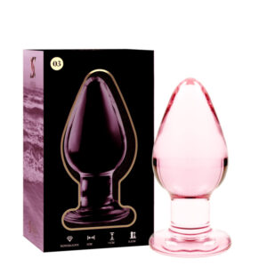 Ibiza Nebula Series – prémium üveg anális kényeztető 11 cm