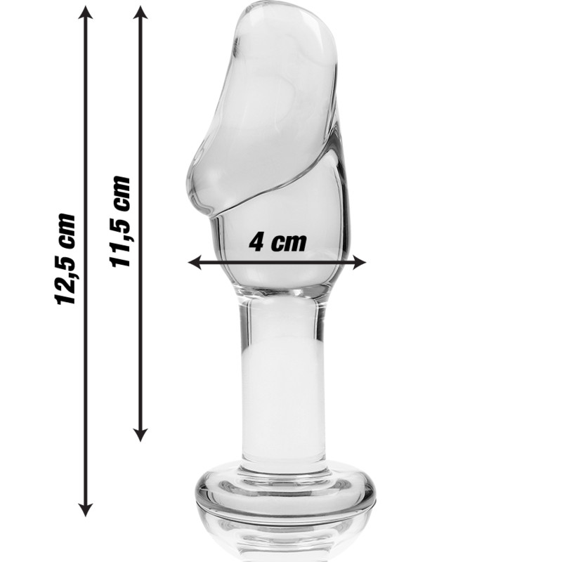 Ibiza Nebula 6 – Prémium boroszilikát üveg anál dugó 12,5 cm - Image 3