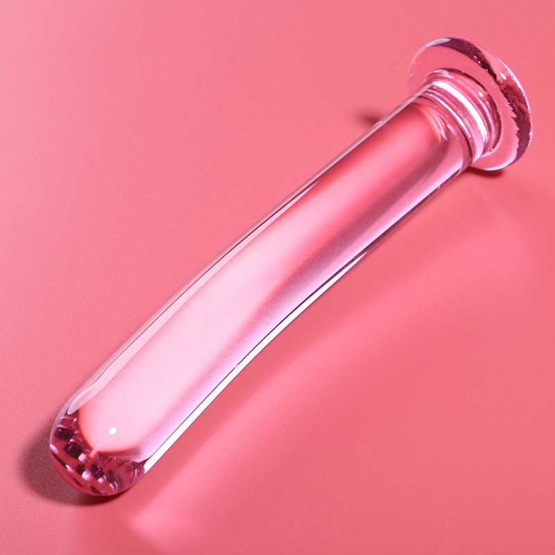 Ibiza Nebula Series 8 – pink boroszilikát üveg dildo 14,5 cm - Image 5