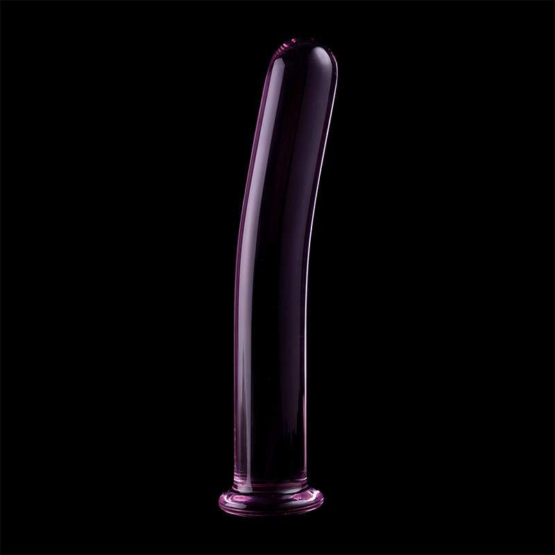 Ibiza Nebula 9 – prémium boroszilikát üveg dildó, rózsaszín 15,5 cm - Image 6