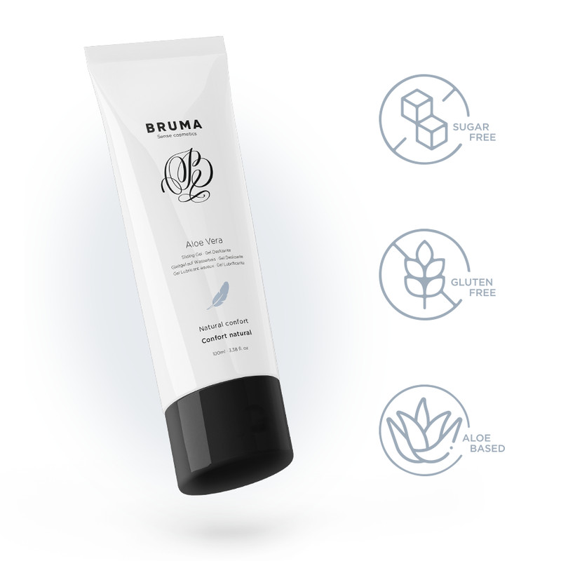 BRUMA – Aloe Vera síkosító gél 100 ml, természetes kényelem - Image 2