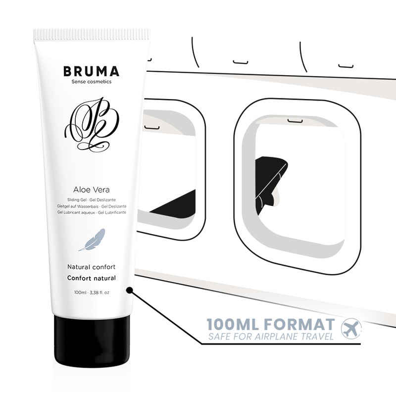 BRUMA – Aloe Vera síkosító gél 100 ml, természetes kényelem - Image 3