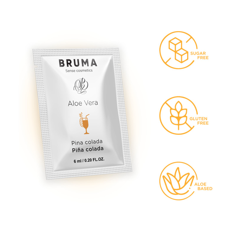 BRUMA – Aloe Vera síkosító gél Pina Colada ízben - Image 3