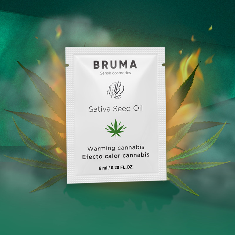 BRUMA – melegítő kannabisz ízű síkosító gél 6 ml - Image 3