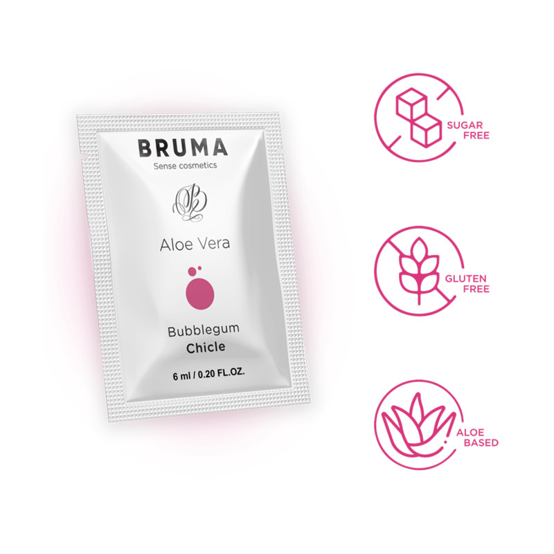 BRUMA - Aloe Vera síkosító gél, buborékos íz 6 ml - Image 4