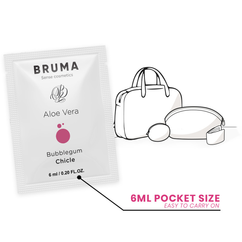 BRUMA - Aloe Vera síkosító gél, buborékos íz 6 ml - Image 5