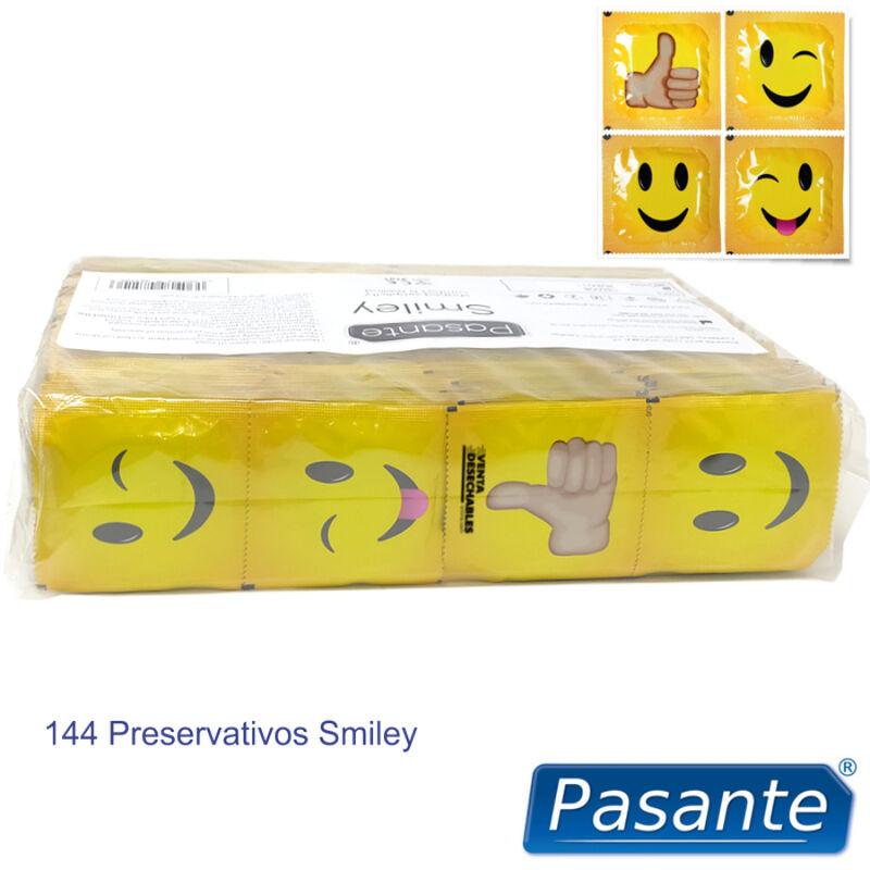 PASANTE - mosolygós óvszer csomag 144 db - Image 3
