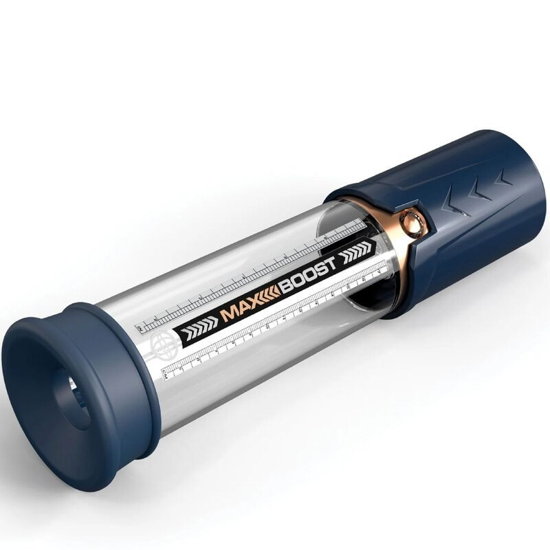 Pump Worx Max Boost – prémium péniszpumpa kék színben - Image 3