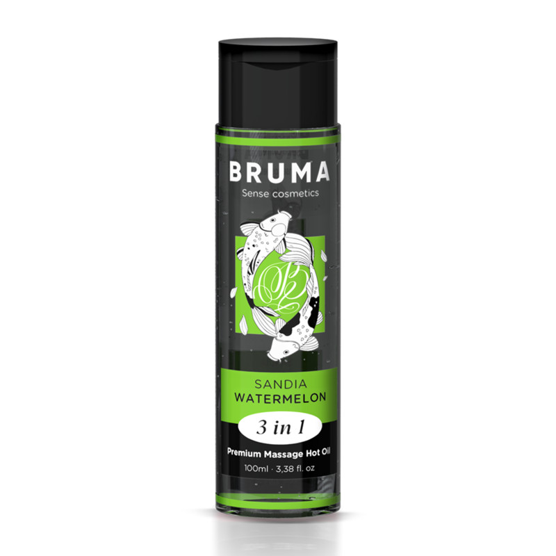 BRUMA - prémium masszázsolaj: 3 az 1-ben, dinnye illatú 100 ml - Image 2