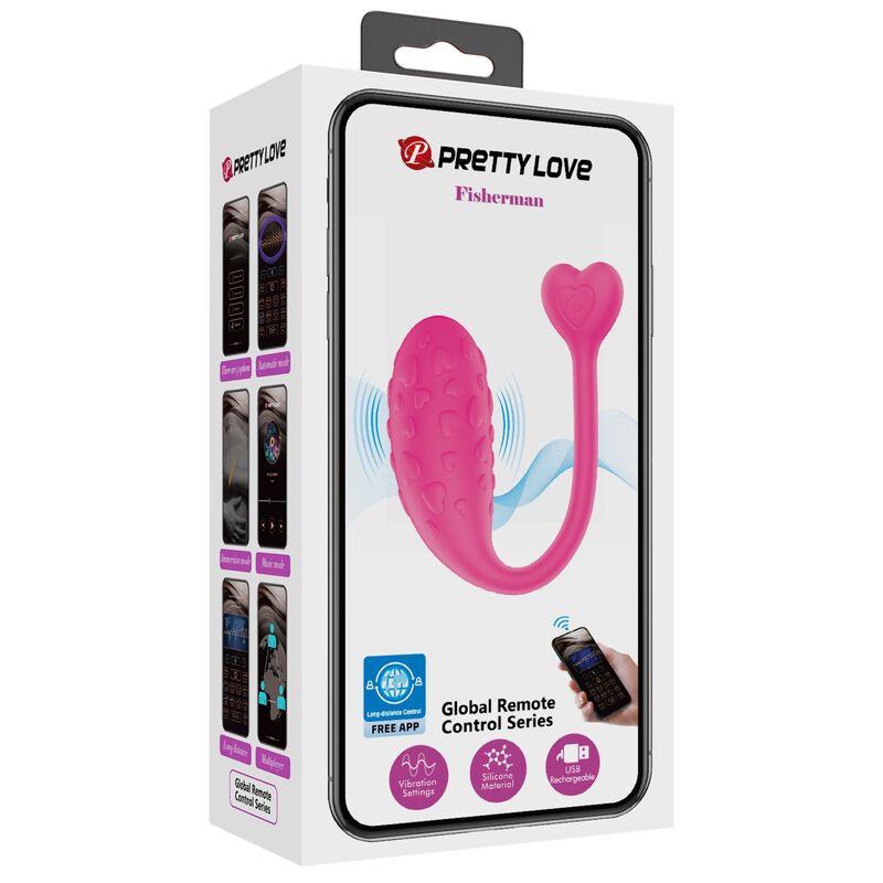 PRETTY LOVE – okos vezérlésű vibráló tojás - Image 8