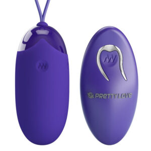 PRETTY LOVE – távirányítós vibráló tojás lila színben