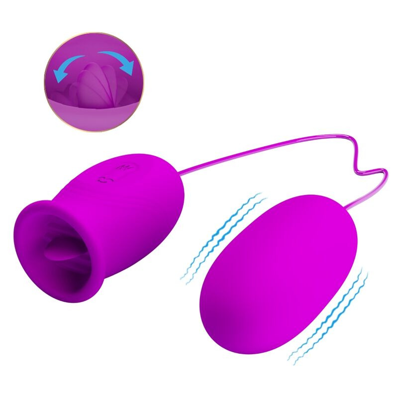 Pretty Love – újratölthető párvibrátor tojás formában - Image 3