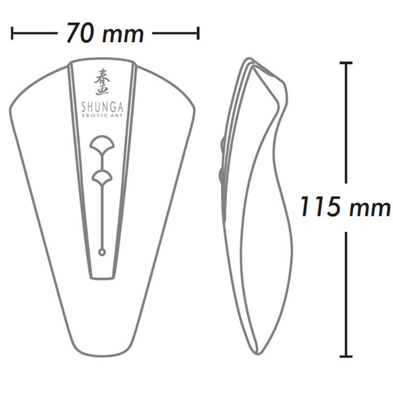 SHUNGA OBI – prémium intim masszírozó fekete színben - Image 6