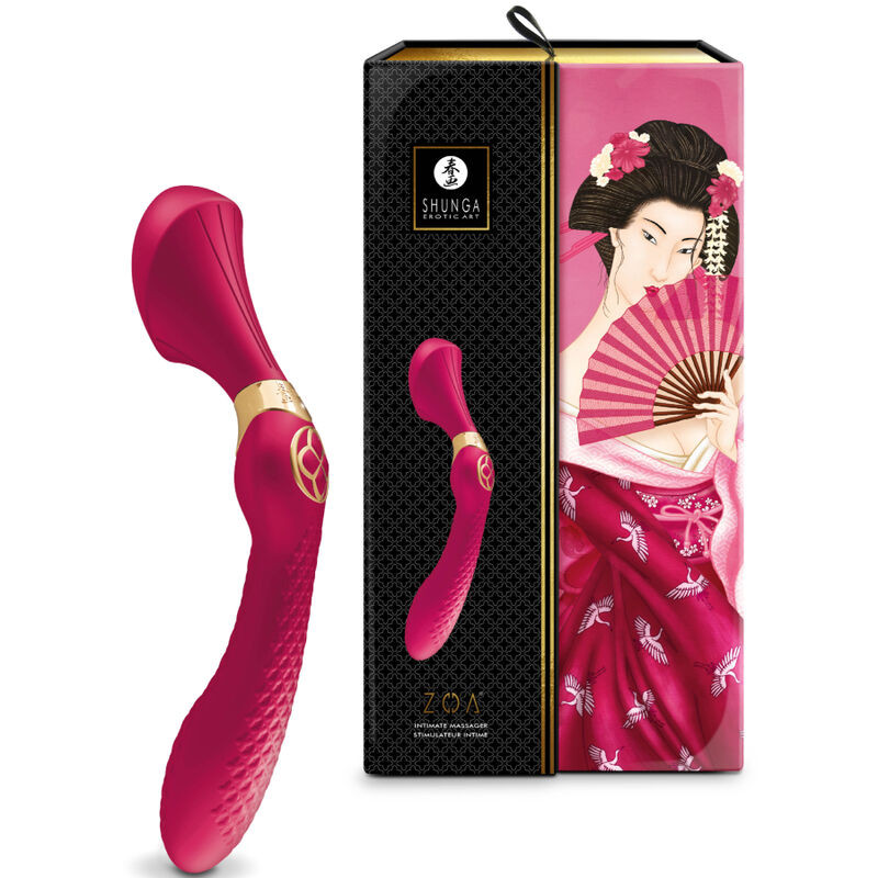SHUNGA - érzéki intim masszírozó fuchsia színben - Image 3
