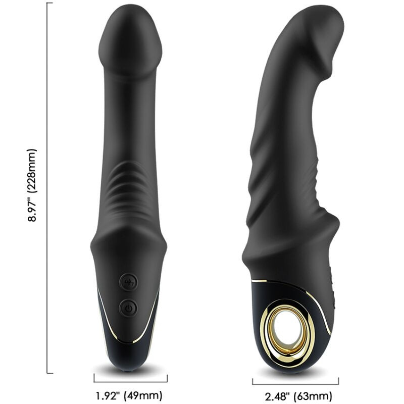 ARMONY Joyblade – forgó dildo vibrátor fekete színben