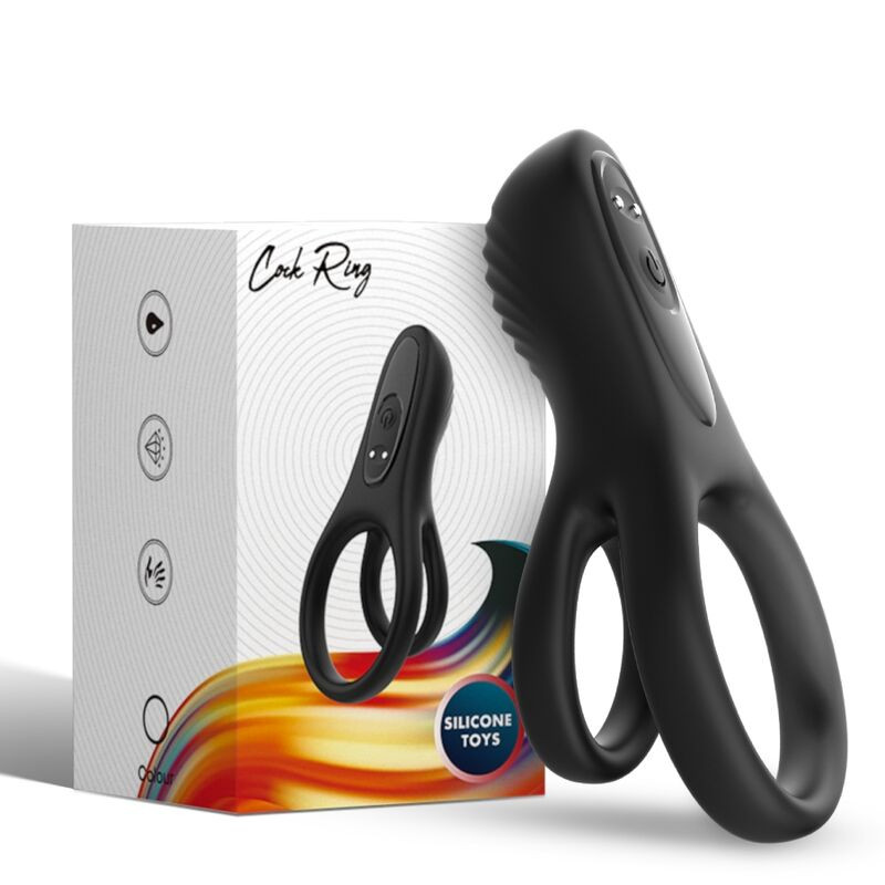 ARMONY – dupladöngő fekete vibrátor - Image 5
