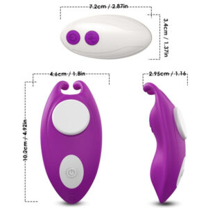 ARMONY – G-pontos vibrátor távirányítóval, érzéki bugyival