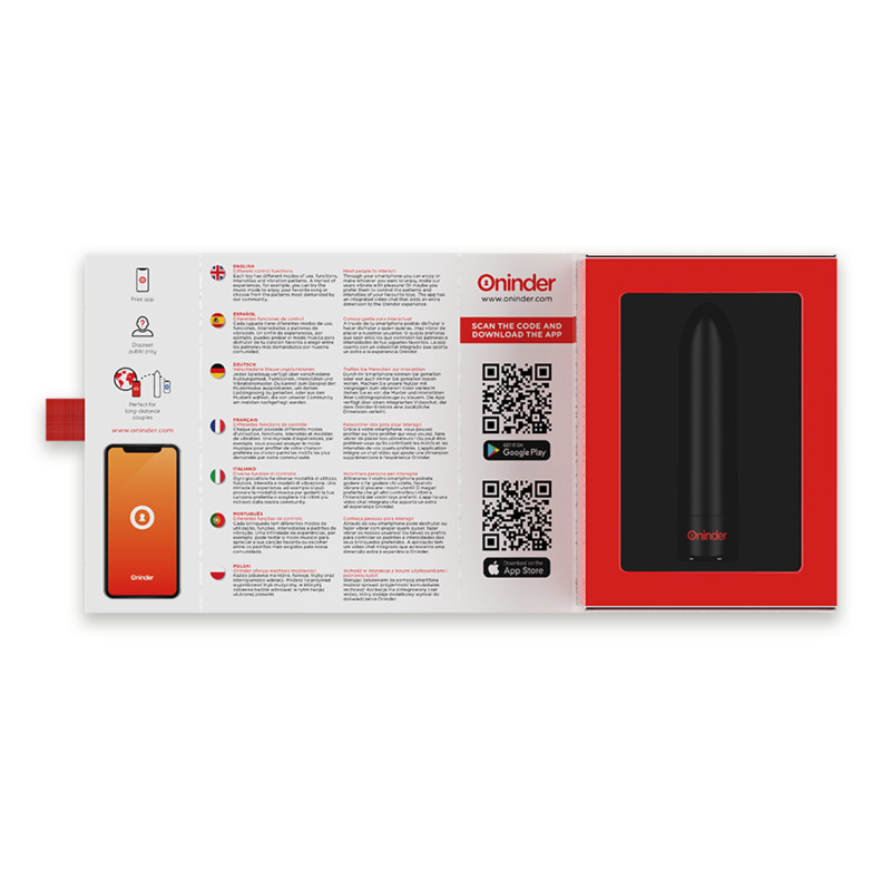 ONINDER Berlin Bullet – prémium vibrátor 9 rezgési móddal - Image 6