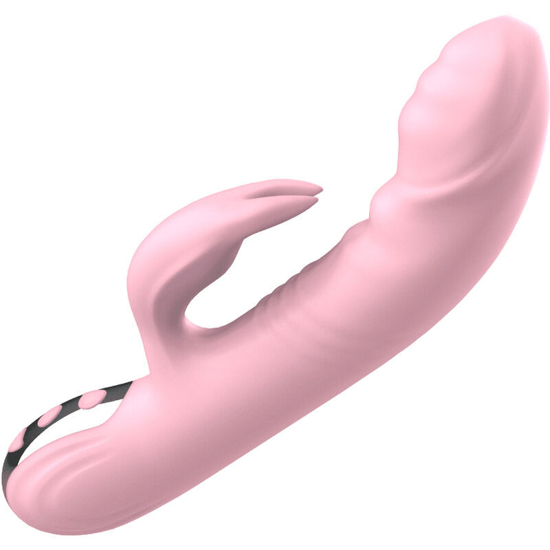 ARMONY - érzéki ujjformájú nyuszi vibrátor, rózsás meleg hatás - Image 5