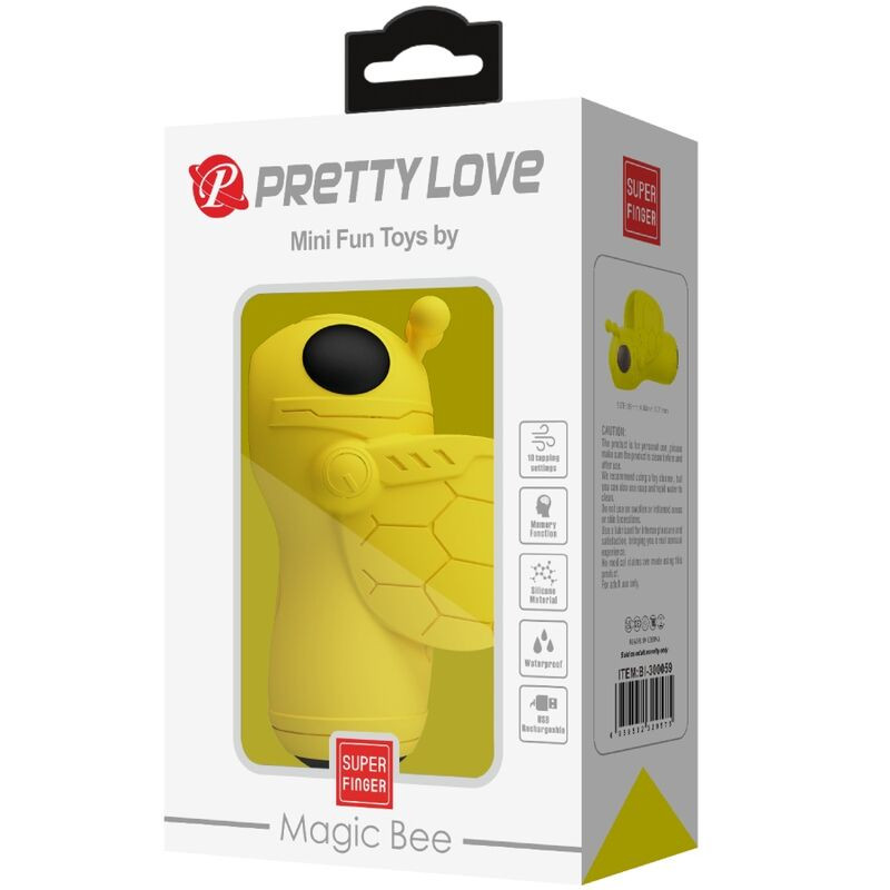 Pretty Love – mini mágikus vibrátor és csiklóizgató - Image 3