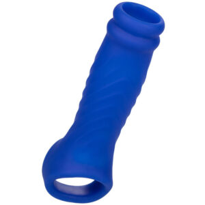 CALEXOTICS - prémium folyékony szilikon pénisz burkolat kék
