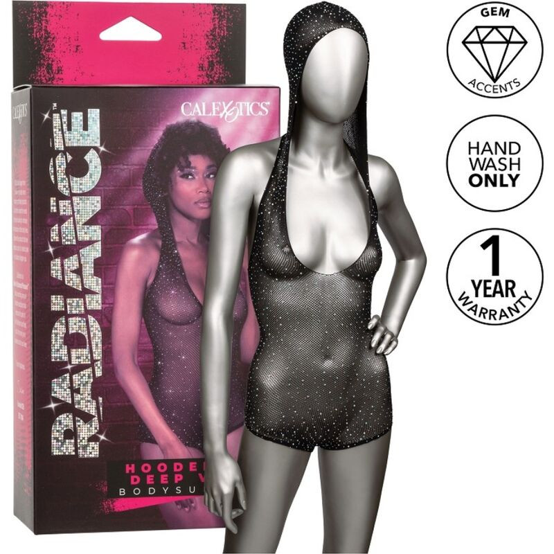 CALEXOTICS - érzéki mély V-nyakú bodysuit
