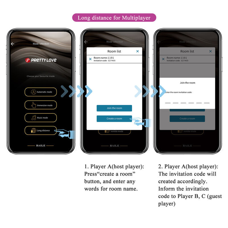 PRETTY LOVE – app vezérlésű elektromos vibrátor, lila - Image 10