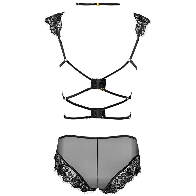 LIVCO CORSETTI FASHION – érzéki fekete melltartó és bugyi L/XL - Image 4