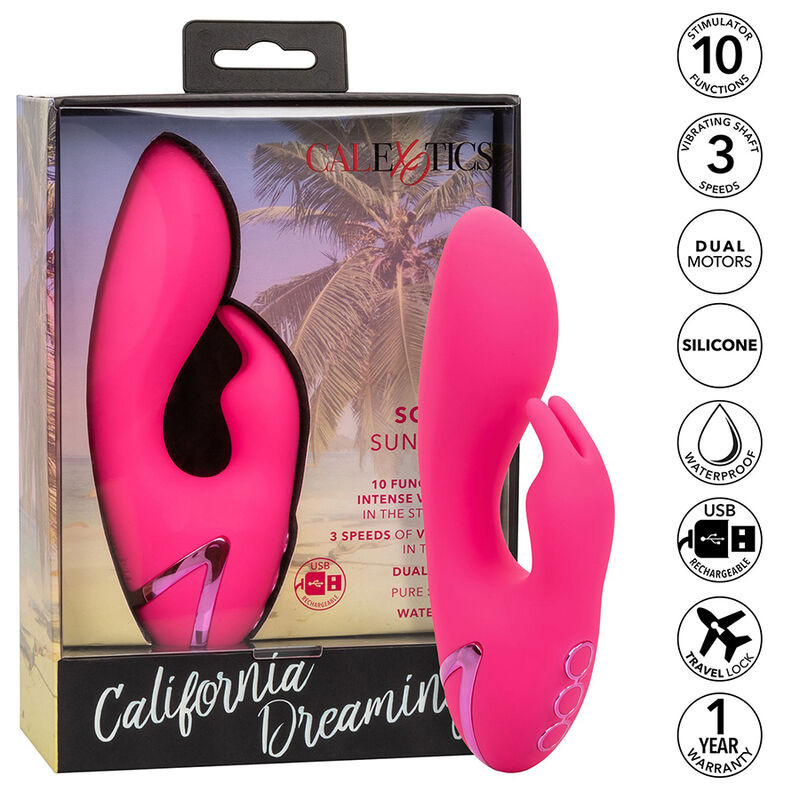 CALEXOTICS - SoCal Sunshine – rózsaszín nyúl vibrátor - Image 2