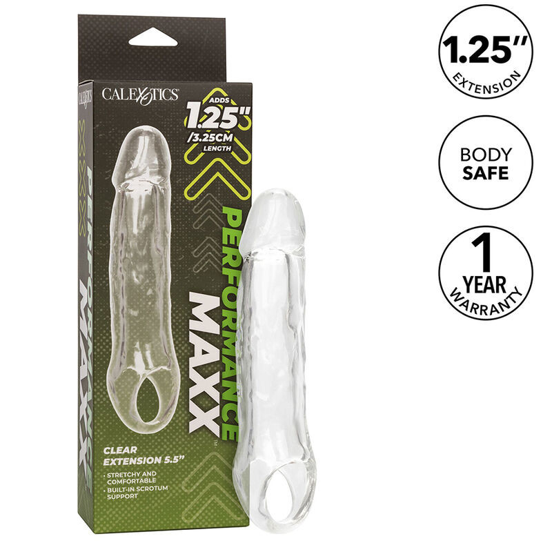 CALEXOTICS - Átlátszó kényeztető hosszabbító 5,5" - Image 2