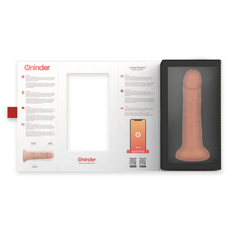 ONINDER – nagyméretű vibrátor 9 sebességgel és ingyenes appal - Image 6