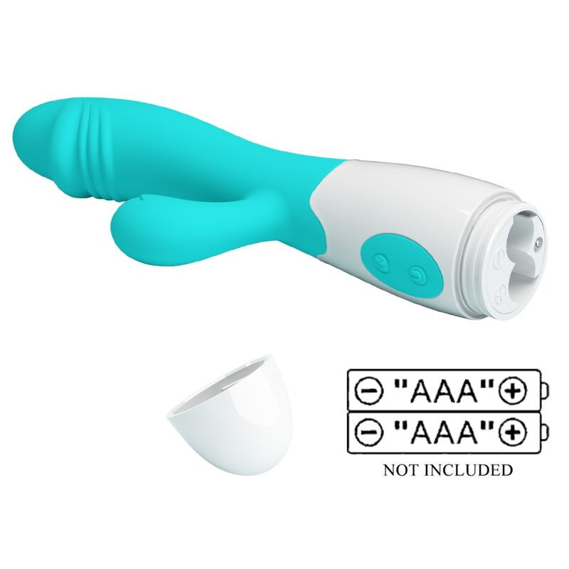 PRETTY LOVE - érzéki G-pont vibrátor, aqua zöld - Image 8