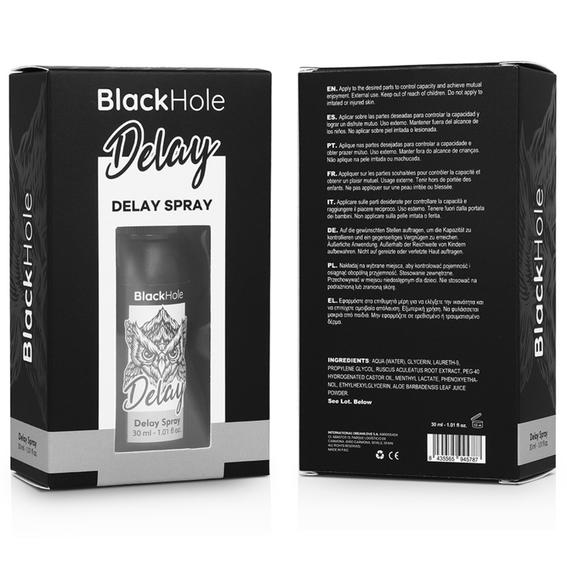 BLACK HOLE - késleltető spray 30 ml prémium hatóanyaggal - Image 7